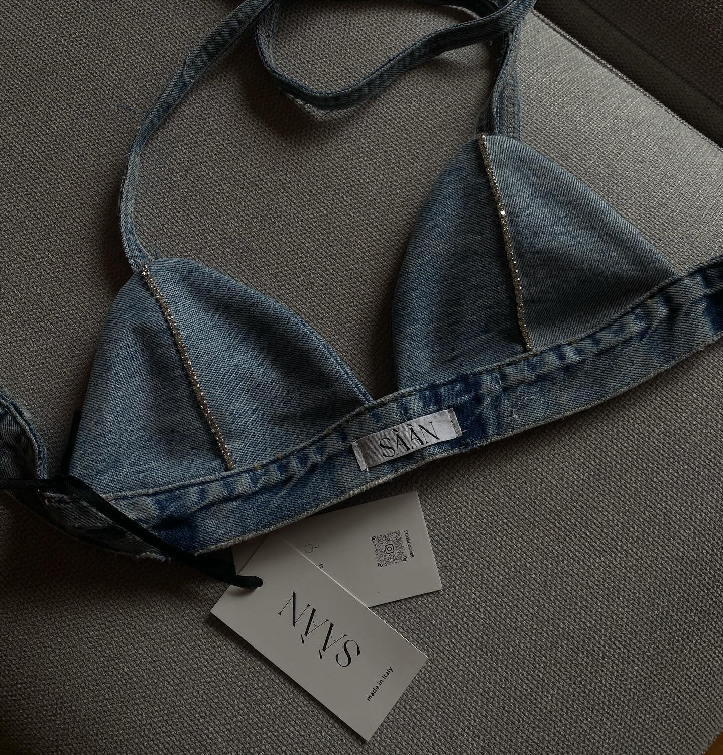 BRALETTE IN DENIM