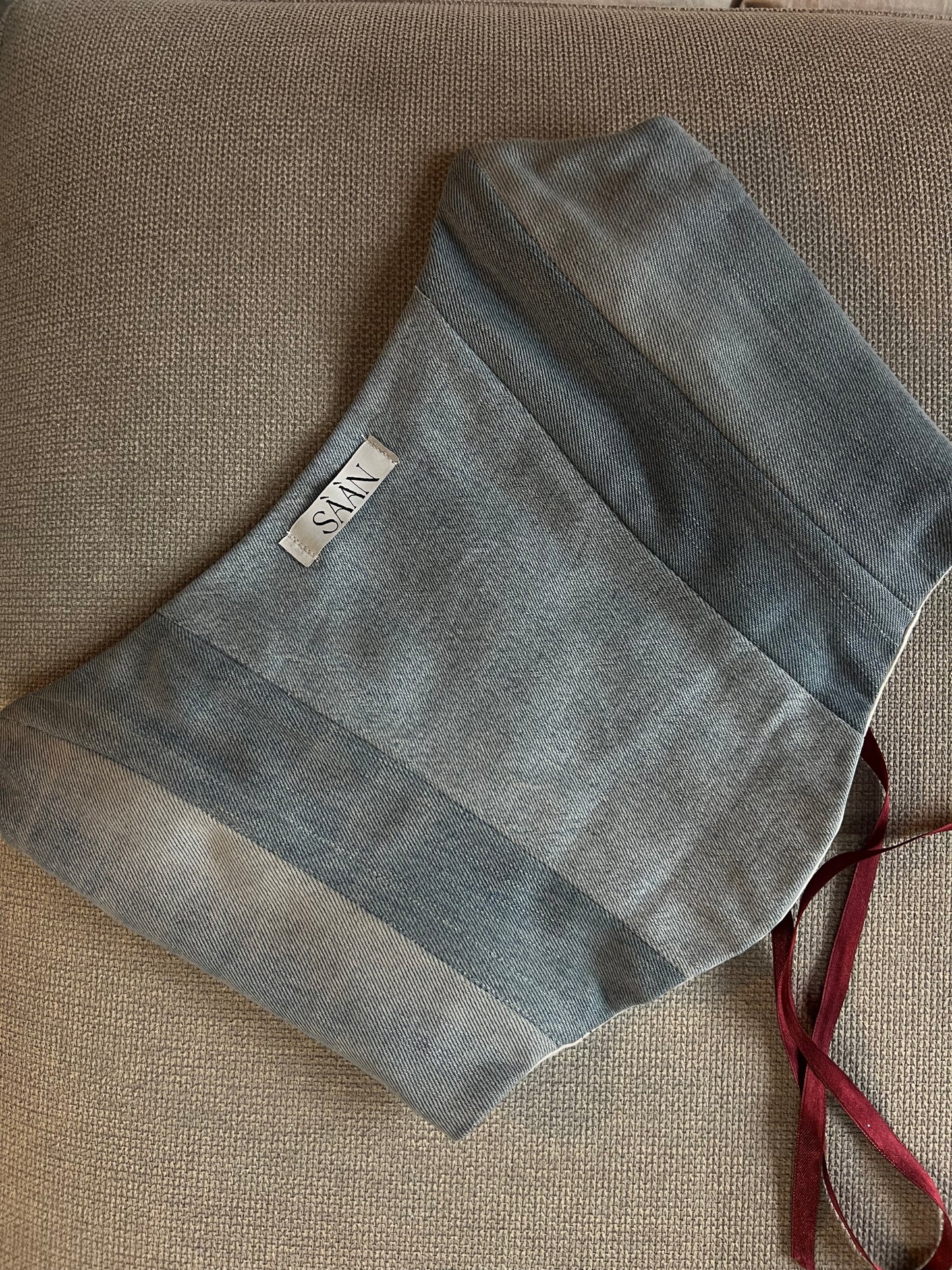 CORSETTO GINEVRA IN DENIM