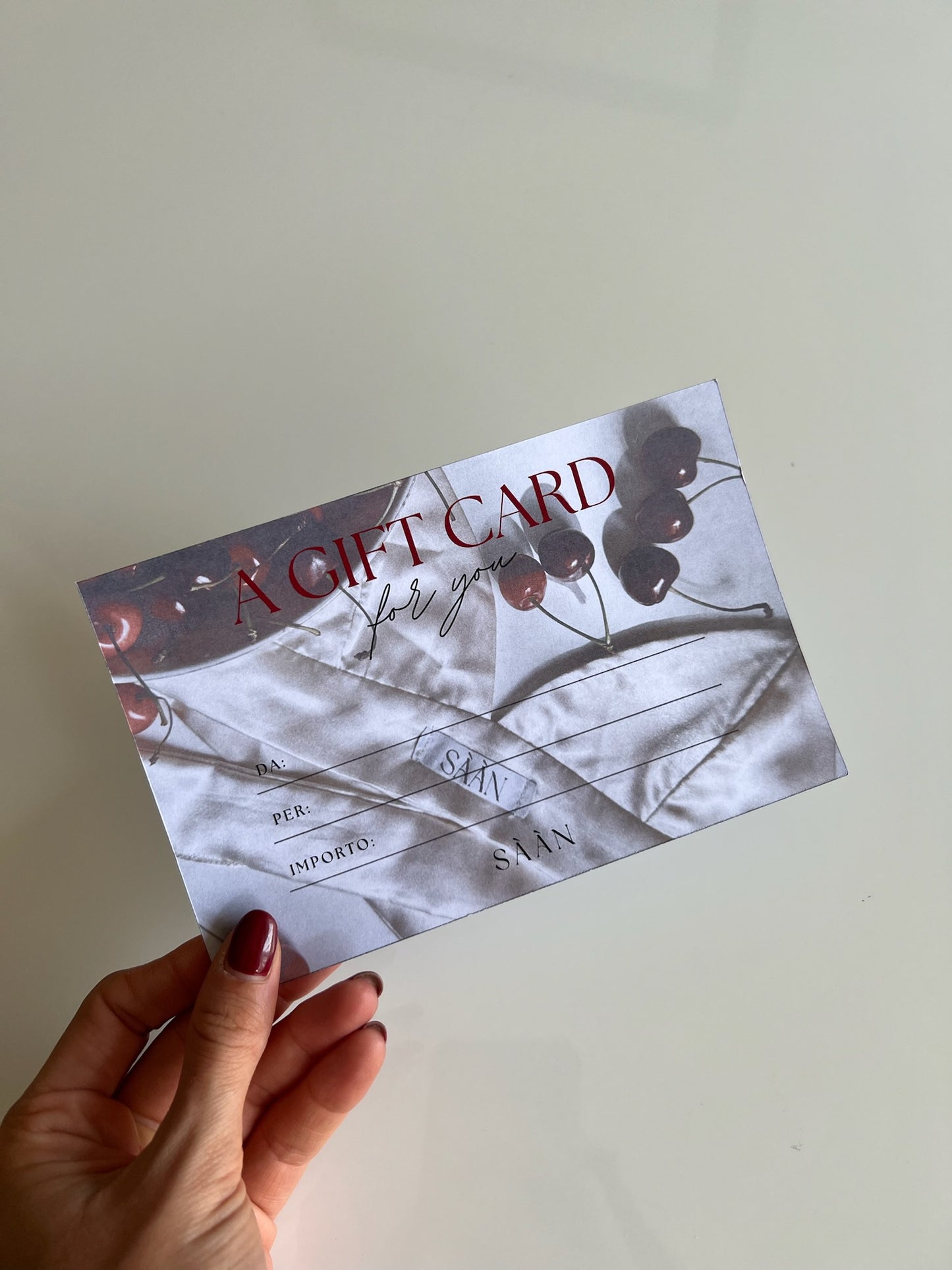 Gift card 🎁