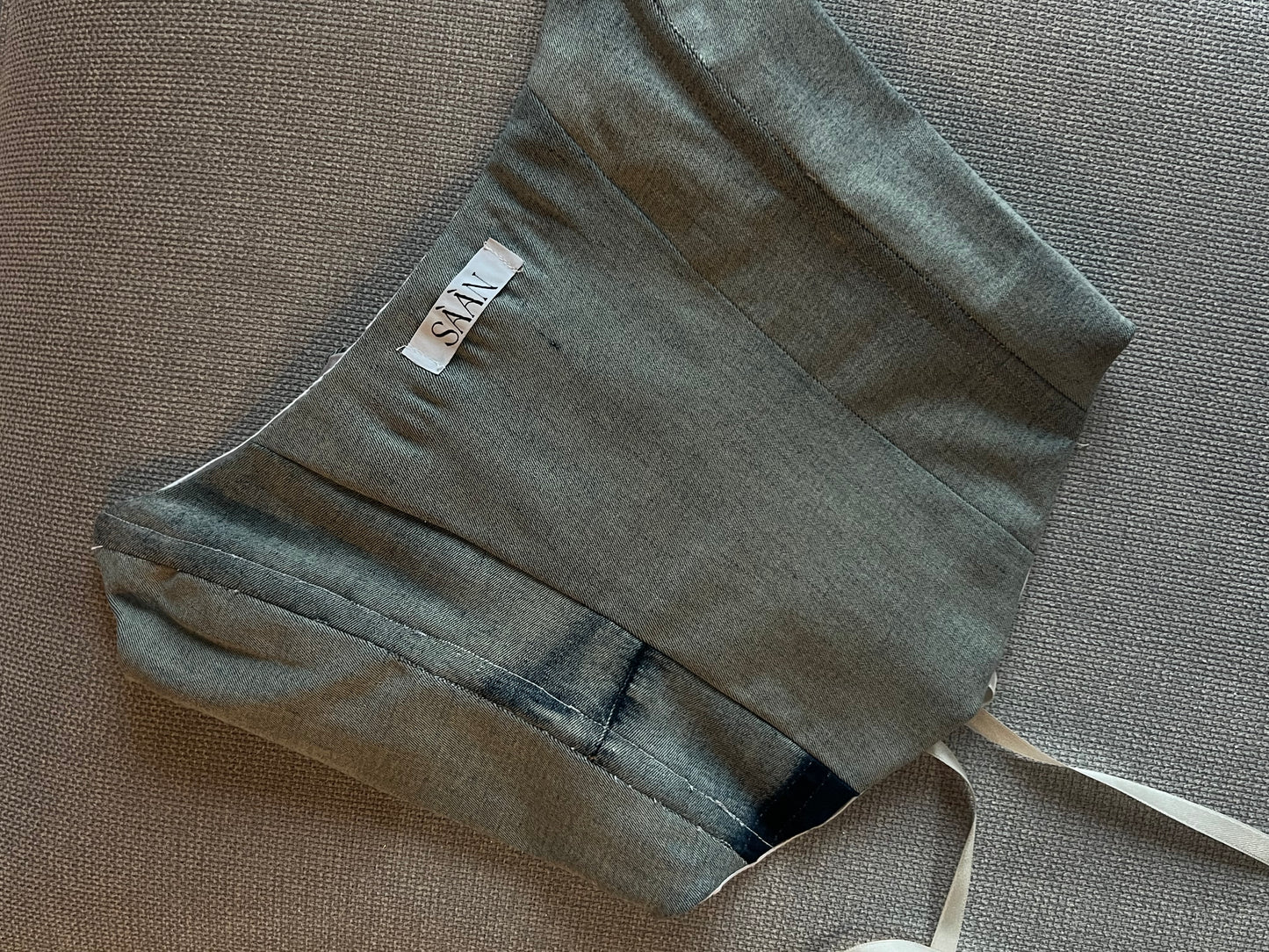 CORSETTO GINEVRA IN DENIM