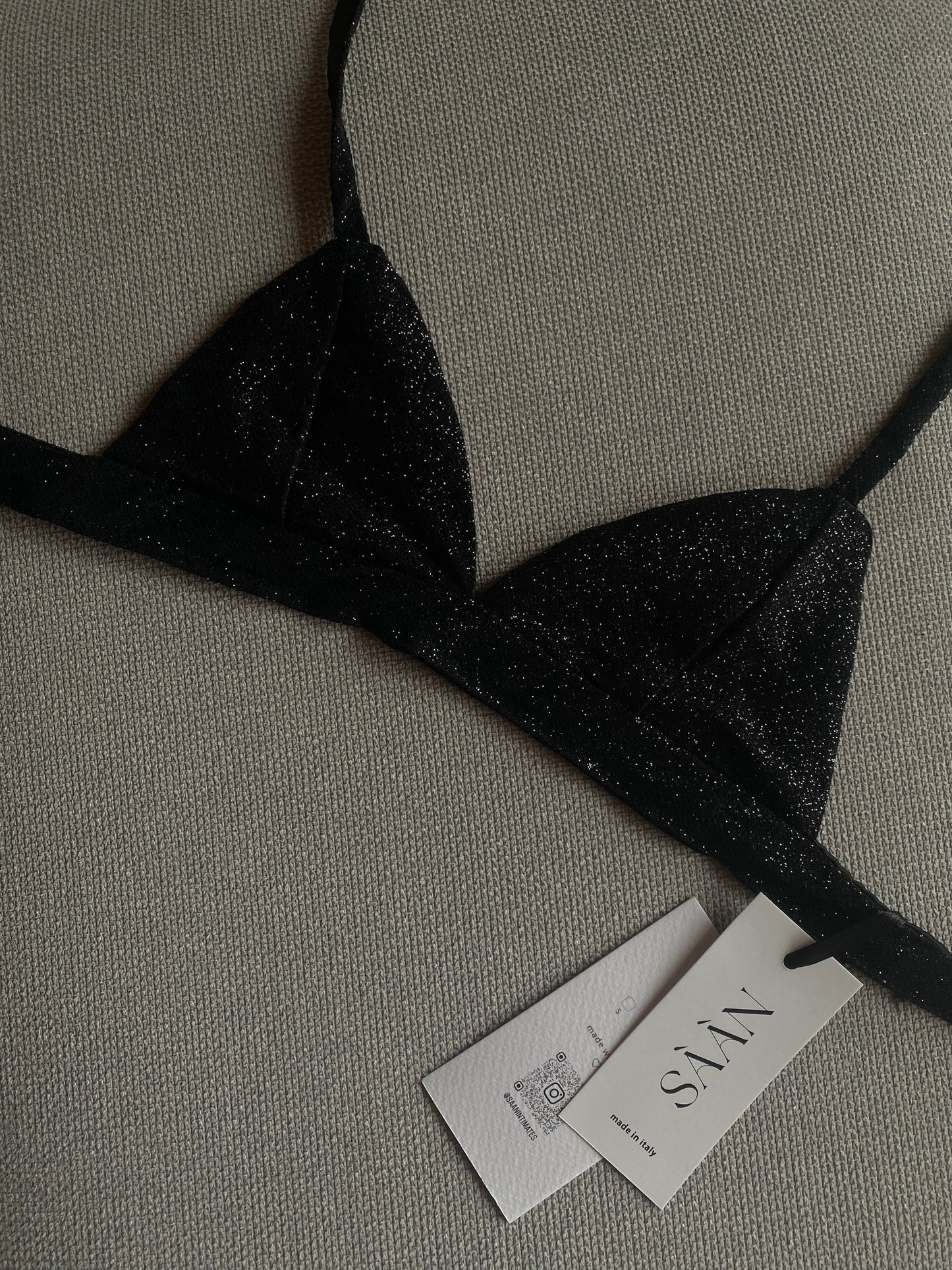 BRALETTE SHINE NERO