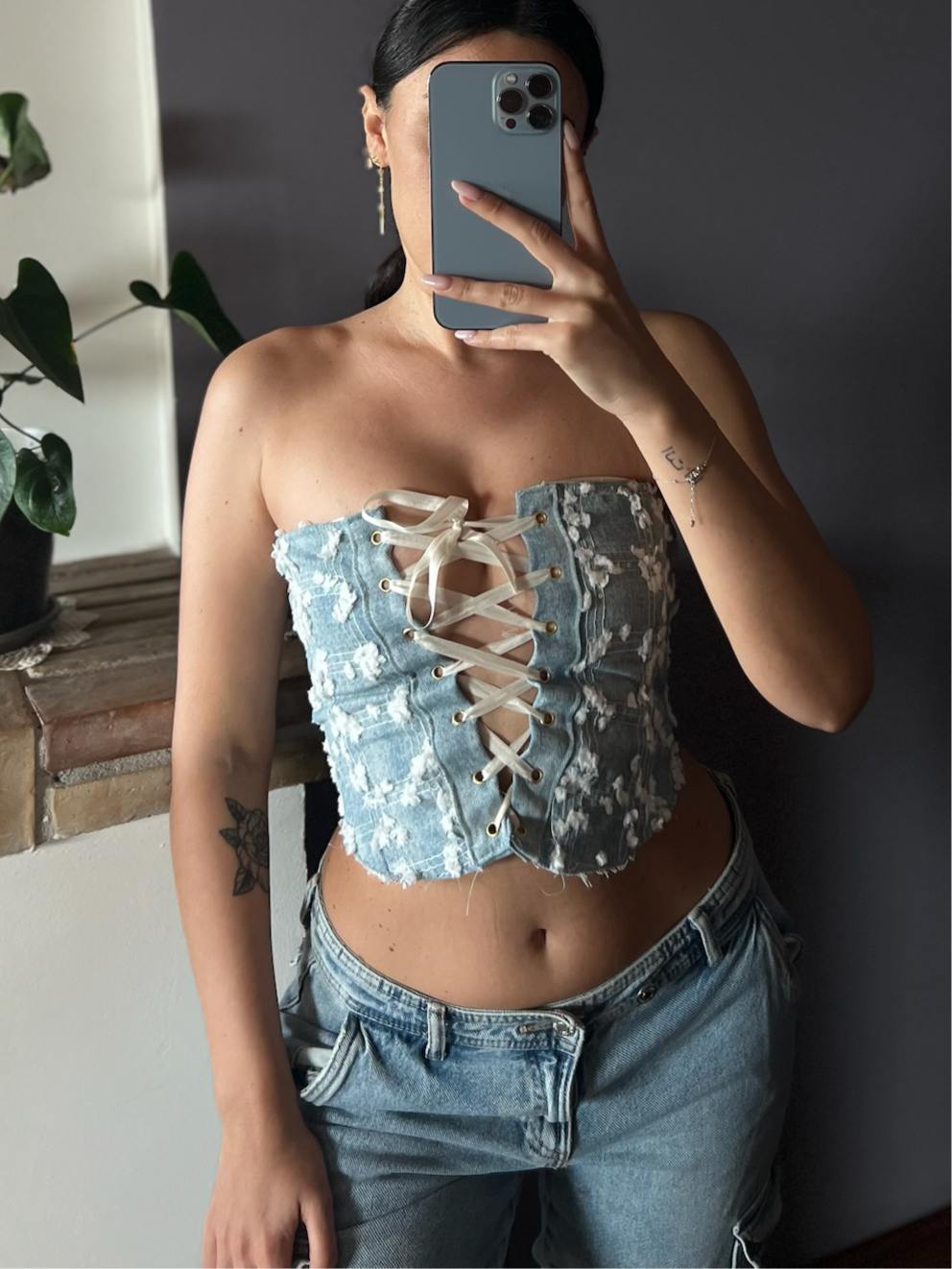 CORSETTO BRATZ IN DENIM