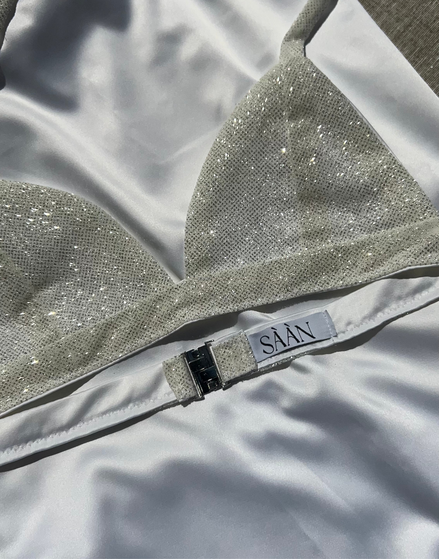 BRALETTE SHINE ARGENTO
