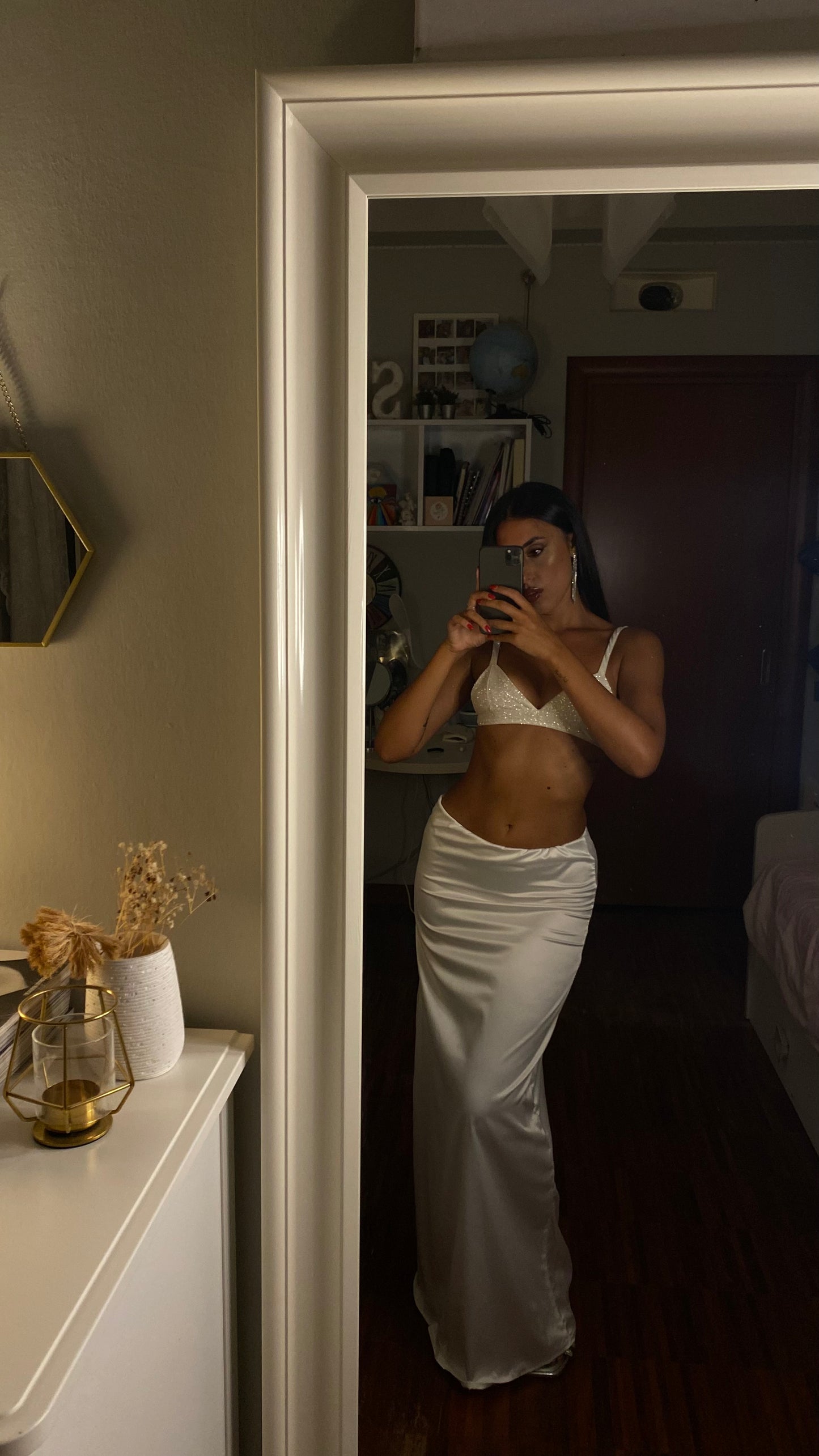BRALETTE SHINE ARGENTO