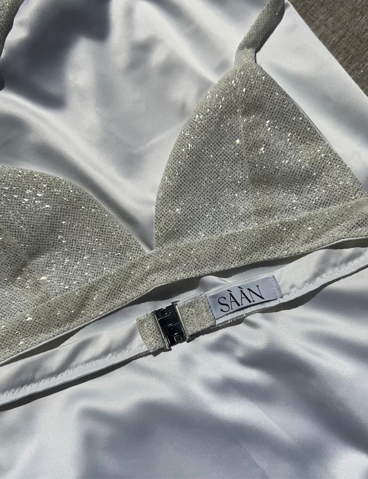 BRALETTE SHINE ARGENTO